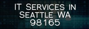 IT Services in Seattle WA 98165